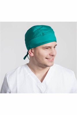 Hirurška kapa, zelena