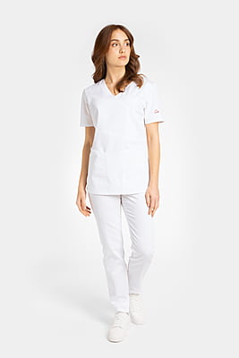 Comfy bijela ženska bluza 4
