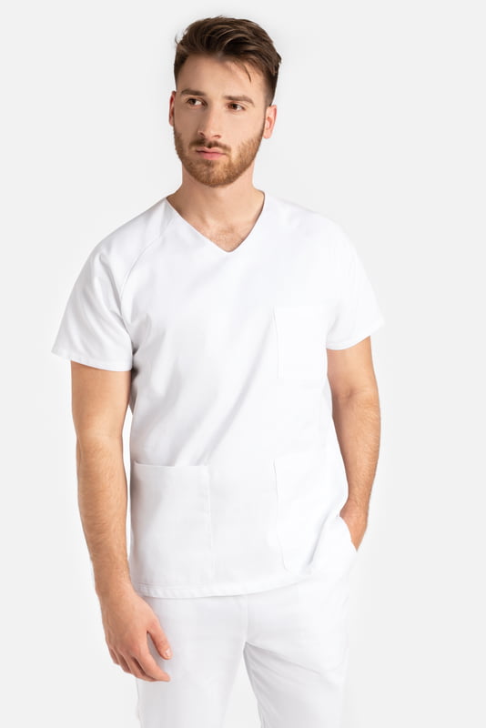 Comfy bijela muška bluza